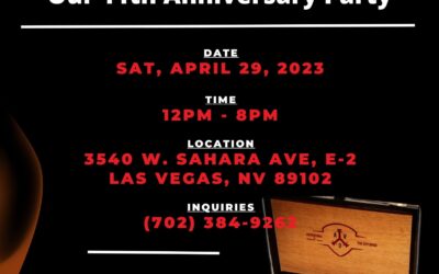 April 29, 2023 En Fuego Sahara’s 11th Anniversary Party In-Store Event